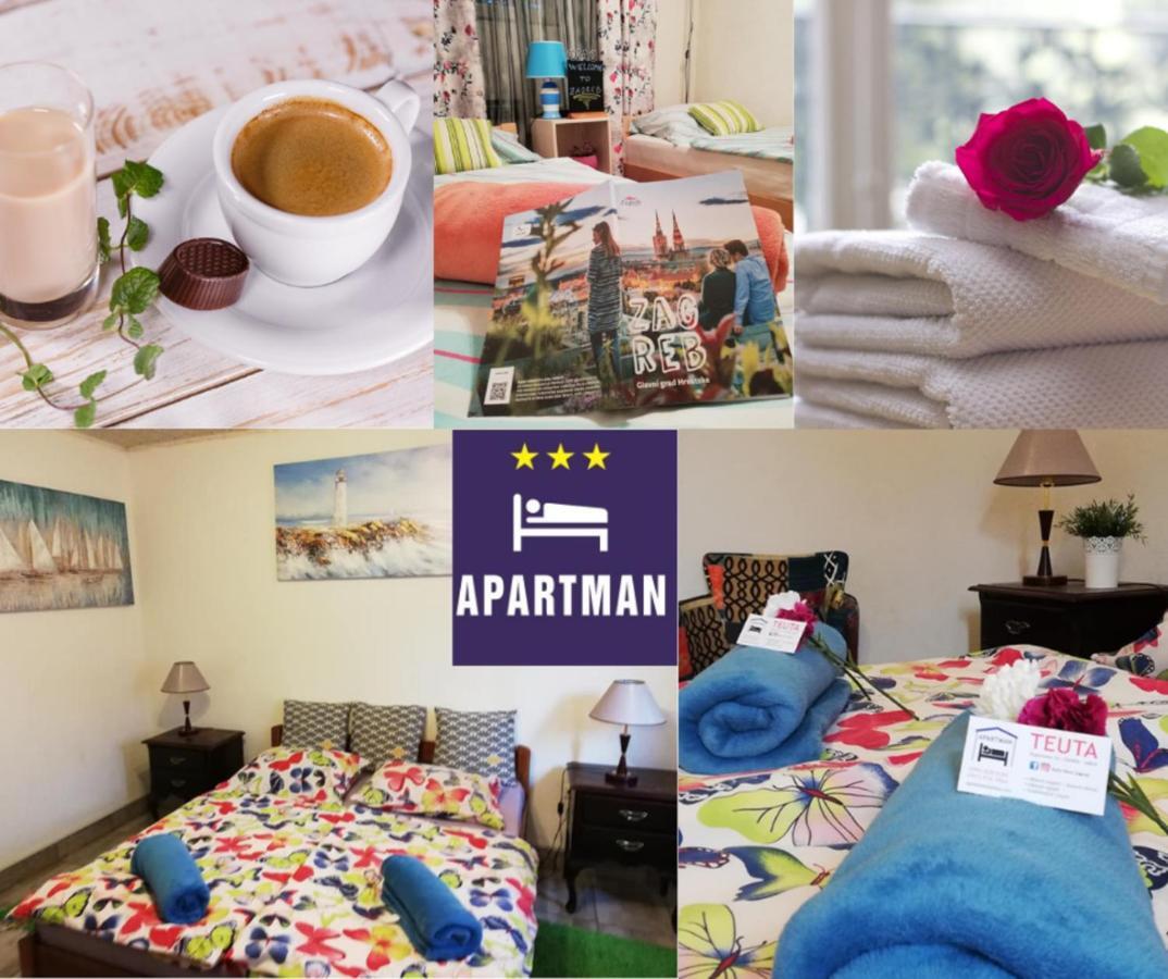 Apartman Teuta Zagreb Exterior photo